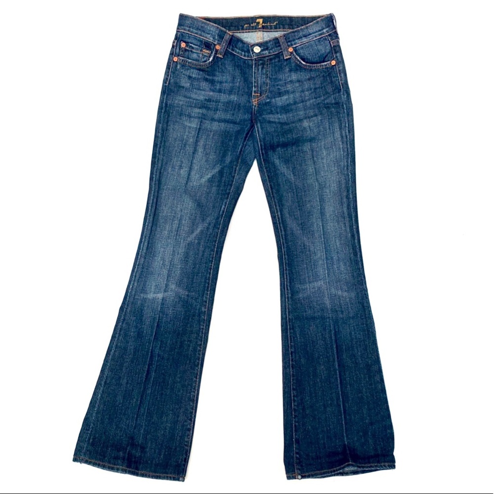 7 For All Mankind Flare Denim Jeans Women’s 26